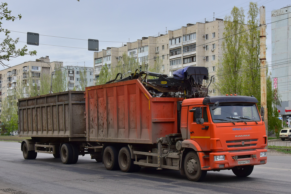 Волгоградская область, № М 644 МС 134 — КамАЗ-65115-50