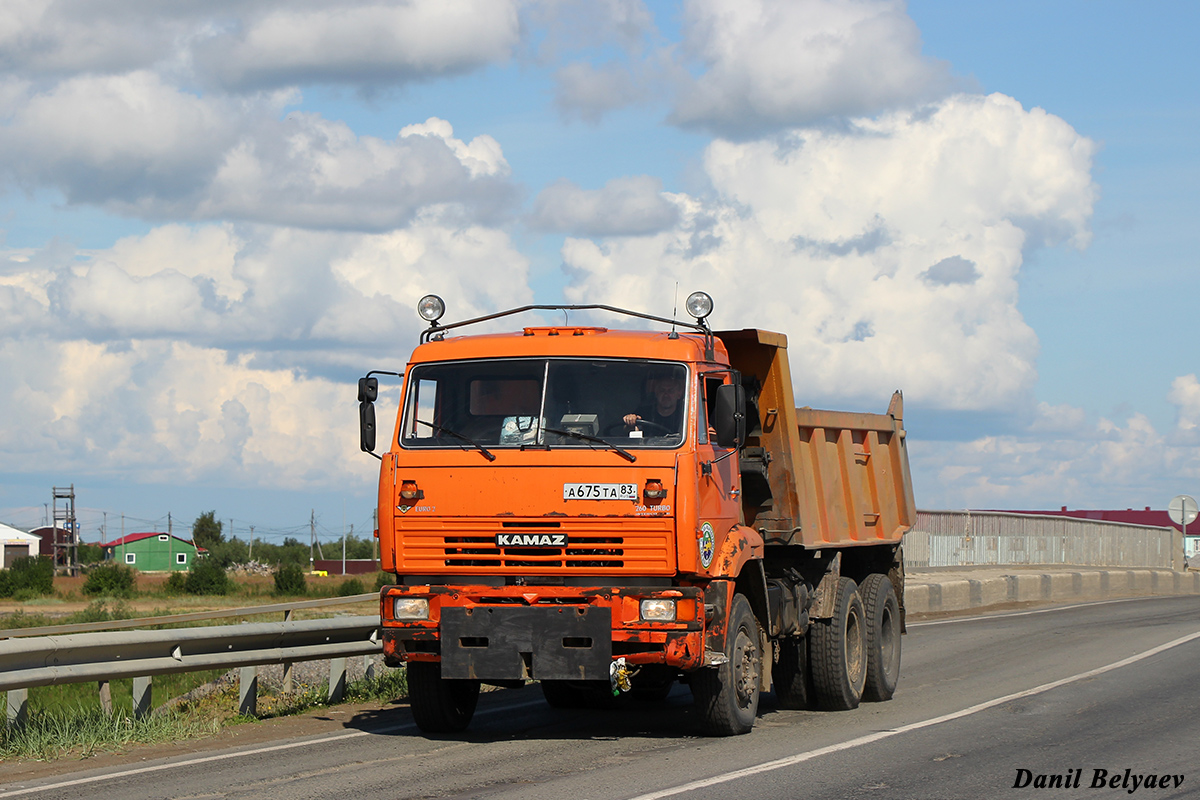 Ненецкий автономный округ, № А 675 ТА 83 — КамАЗ-65111 [651110]