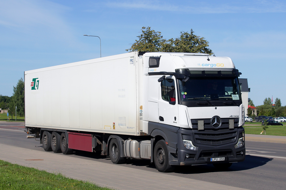 Литва, № LPU 656 — Mercedes-Benz Actros ('2018) 1845