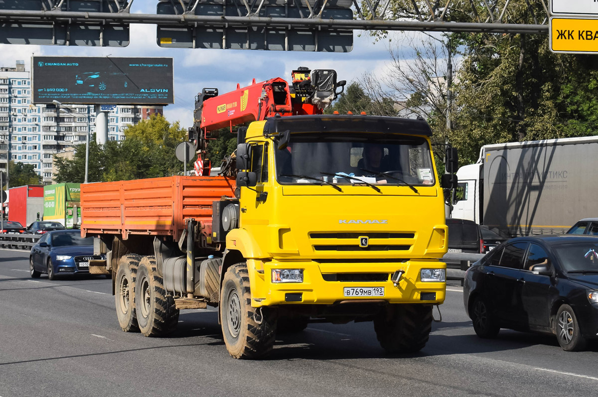 Краснодарский край, № В 769 МВ 193 — КамАЗ-43118-50