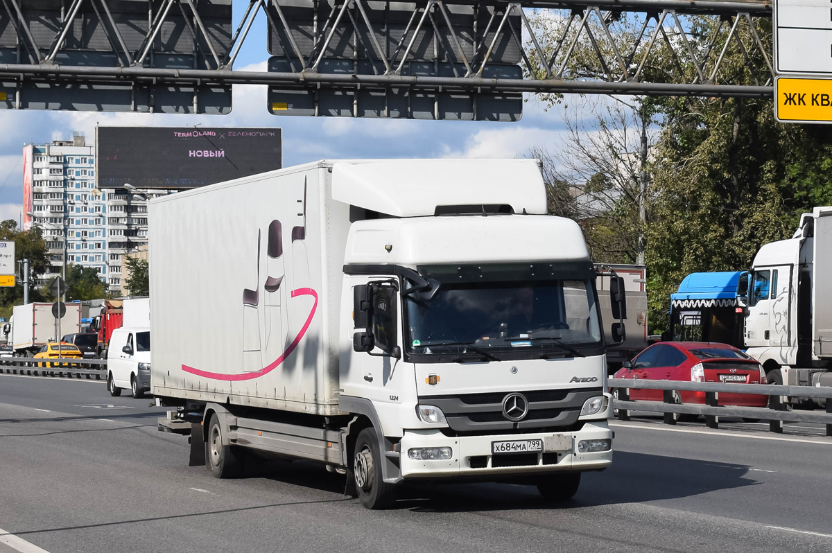 Москва, № Х 684 МА 799 — Mercedes-Benz Atego 1224