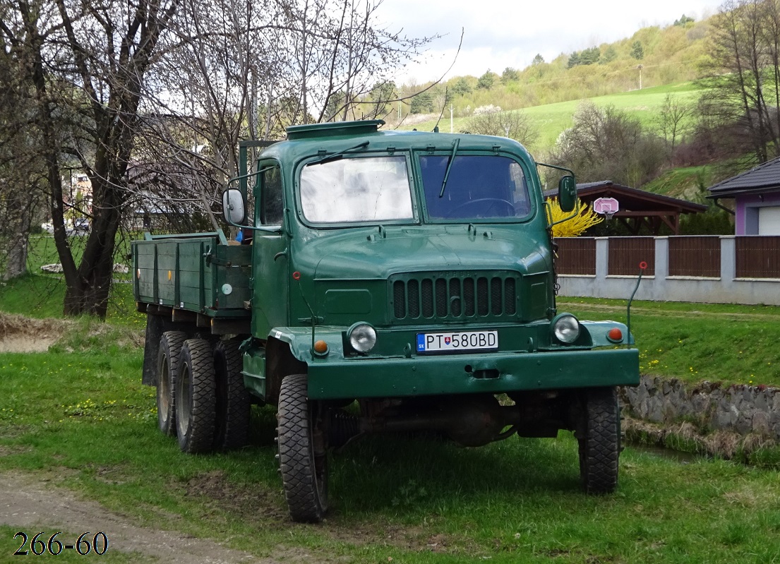 Словакия, № PT-580BD — Praga V3S