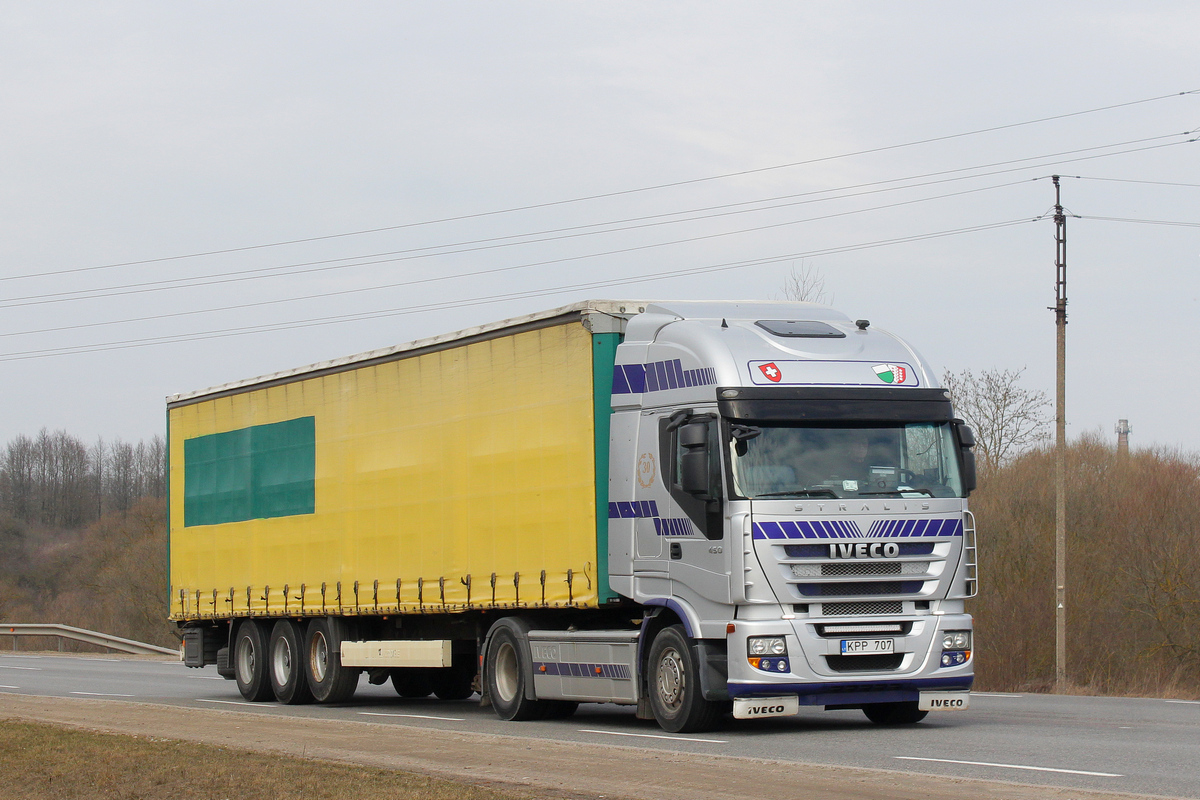 Литва, № KPP 707 — IVECO Stralis ('2007) 450