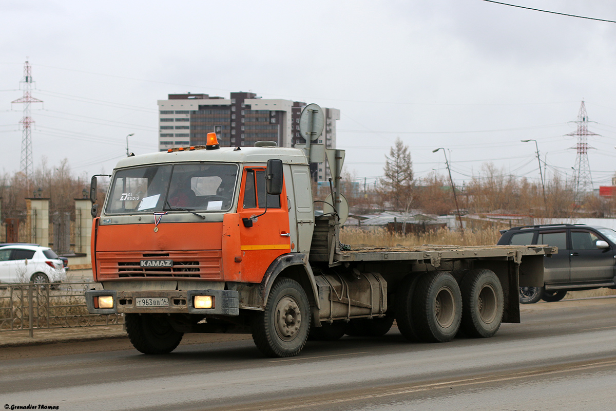 Саха (Якутия), № Т 963 ВВ 14 — КамАЗ-53215 [532150]