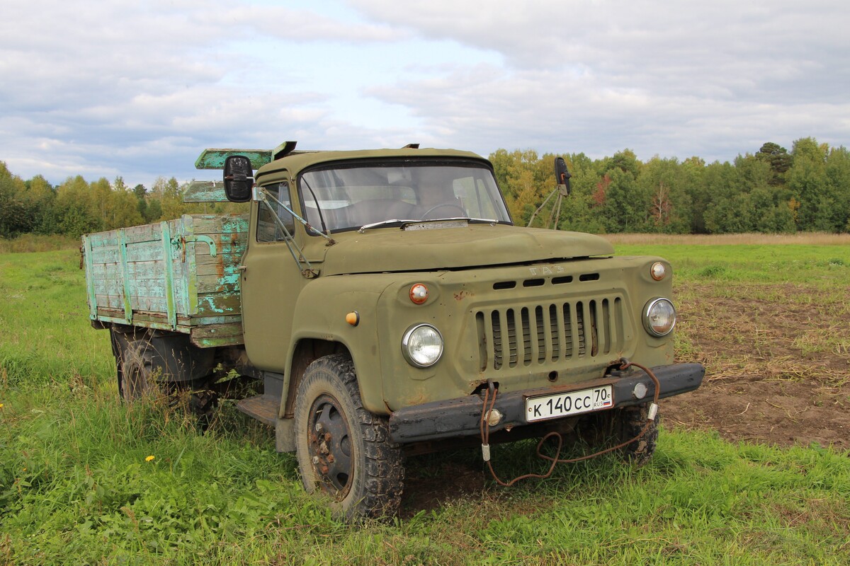 Томская область, № К 140 СС 70 — ГАЗ-52/53 (общая модель)