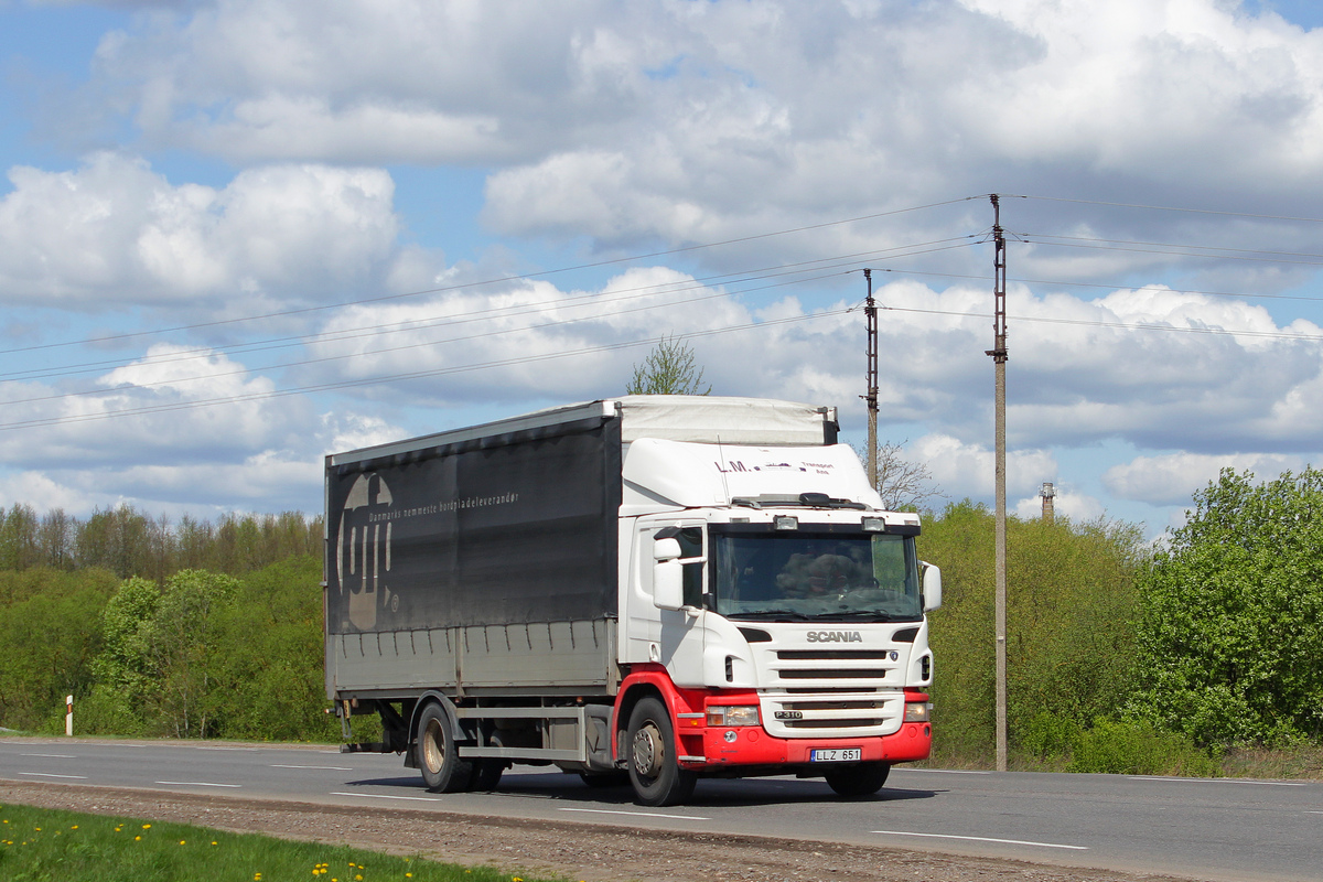 Литва, № LLZ 651 — Scania ('2004) P310