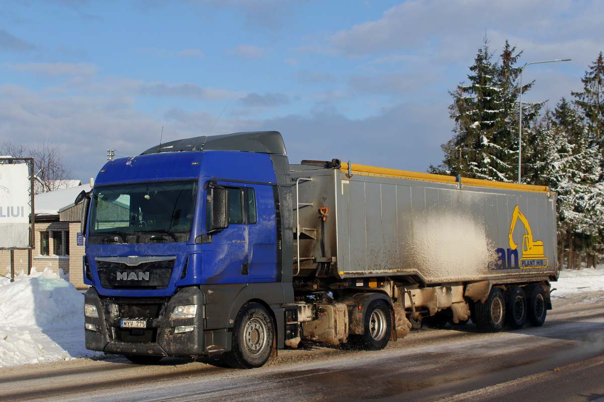 Литва, № MYV 775 — MAN TGX ('2012) 18.480