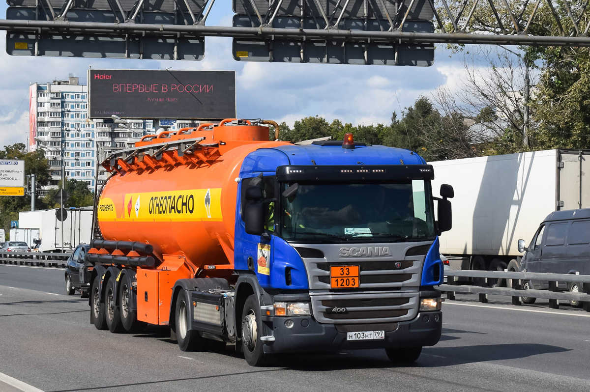 Москва, № Н 103 НТ 797 — Scania ('2011) P400