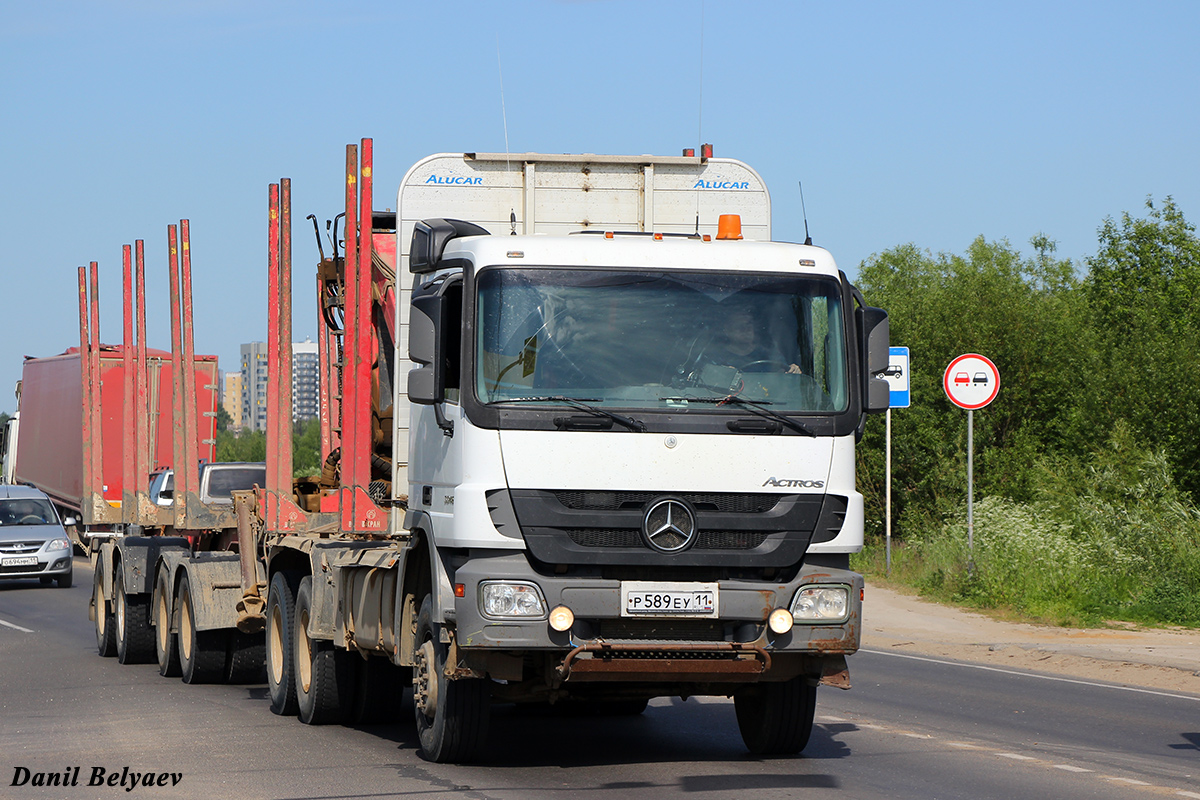 Коми, № Р 589 ЕУ 11 — Mercedes-Benz Actros ('2009) 3346