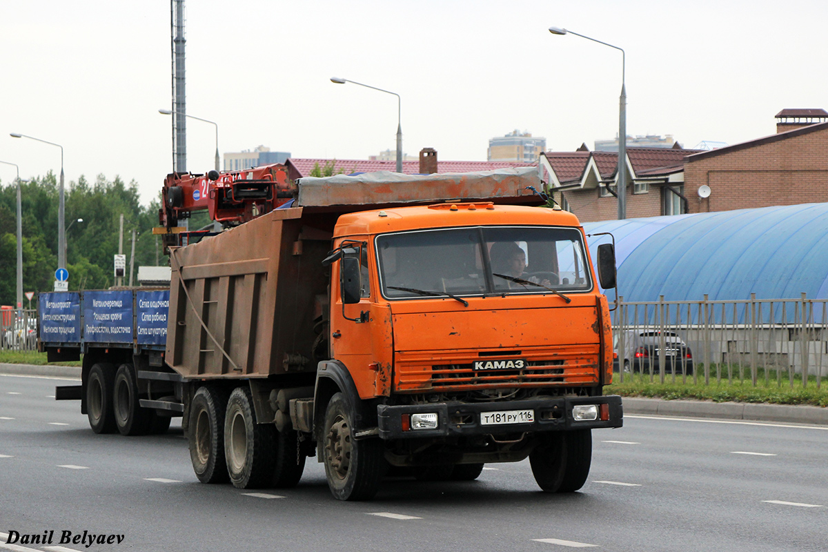 Татарстан, № Т 181 РУ 116 — КамАЗ-65115-02 [65115C]