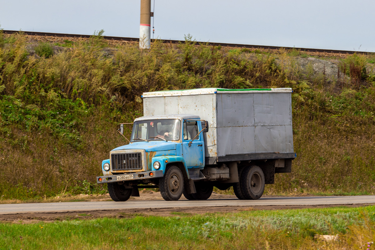 Омская область, № Е 280 ВО 55 — ГАЗ-3307