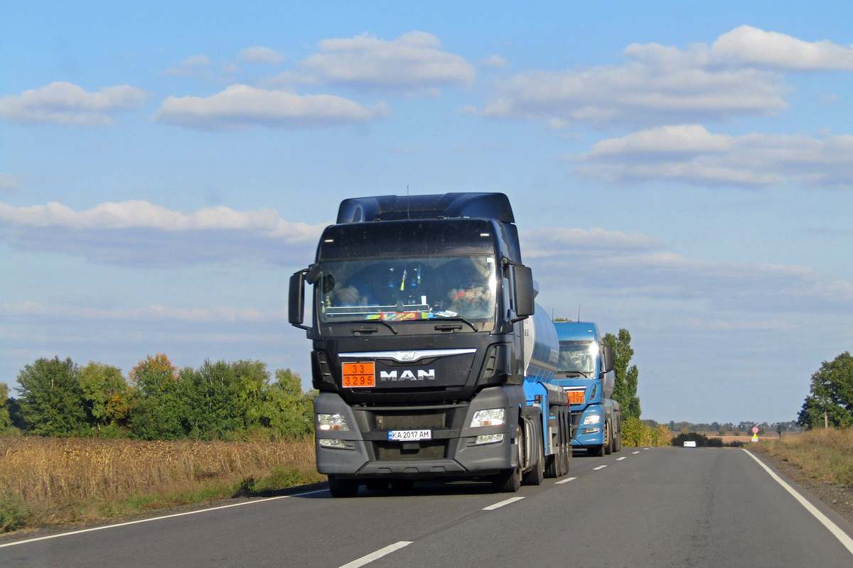 Киев, № KA 2017 AM — MAN TGX ('2012) 18.440