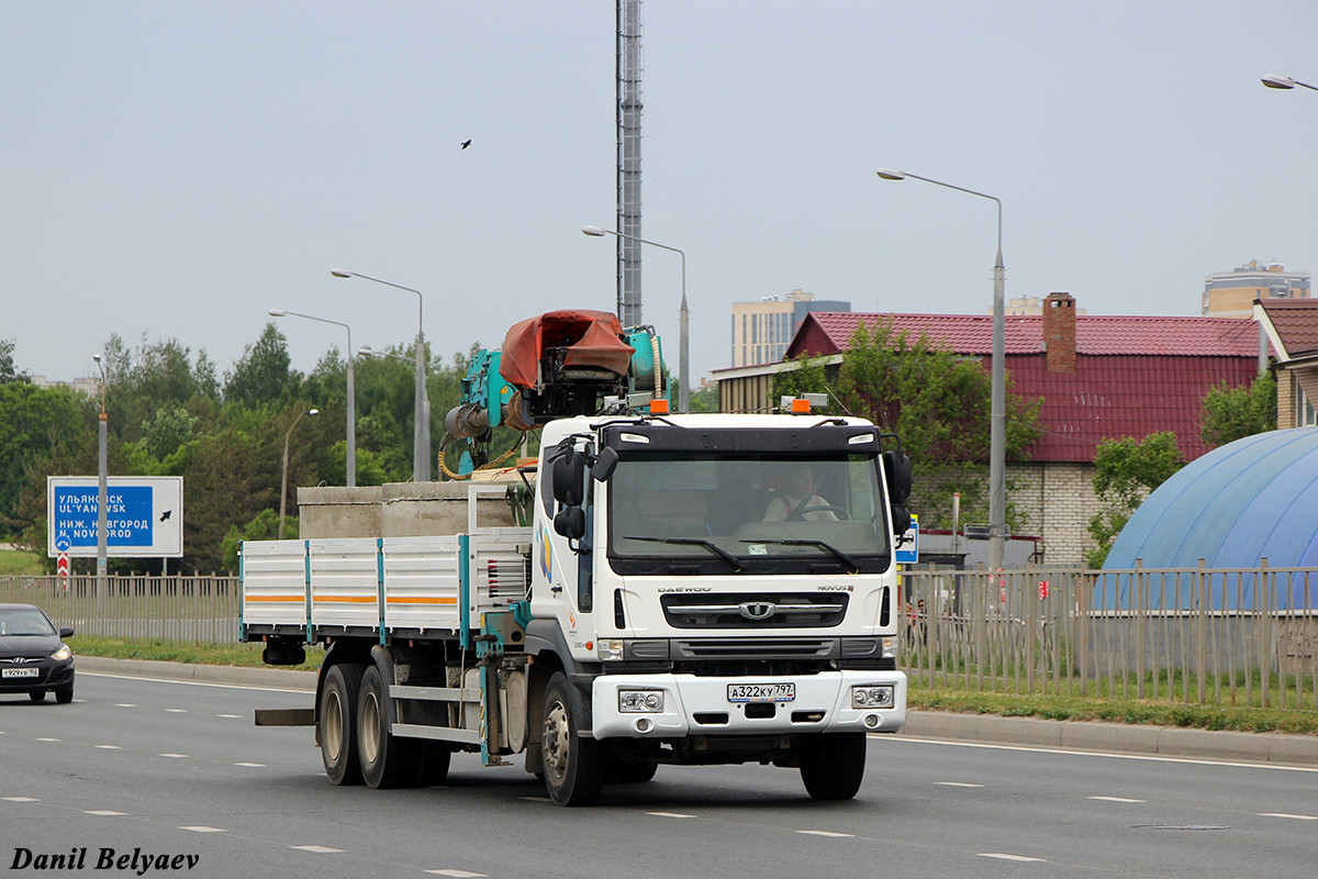 Татарстан, № А 322 КУ 797 — Daewoo Novus