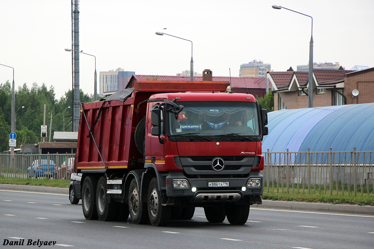 Татарстан, № К 886 ТА 716 — Mercedes-Benz Actros '09 4141 [Z9M]