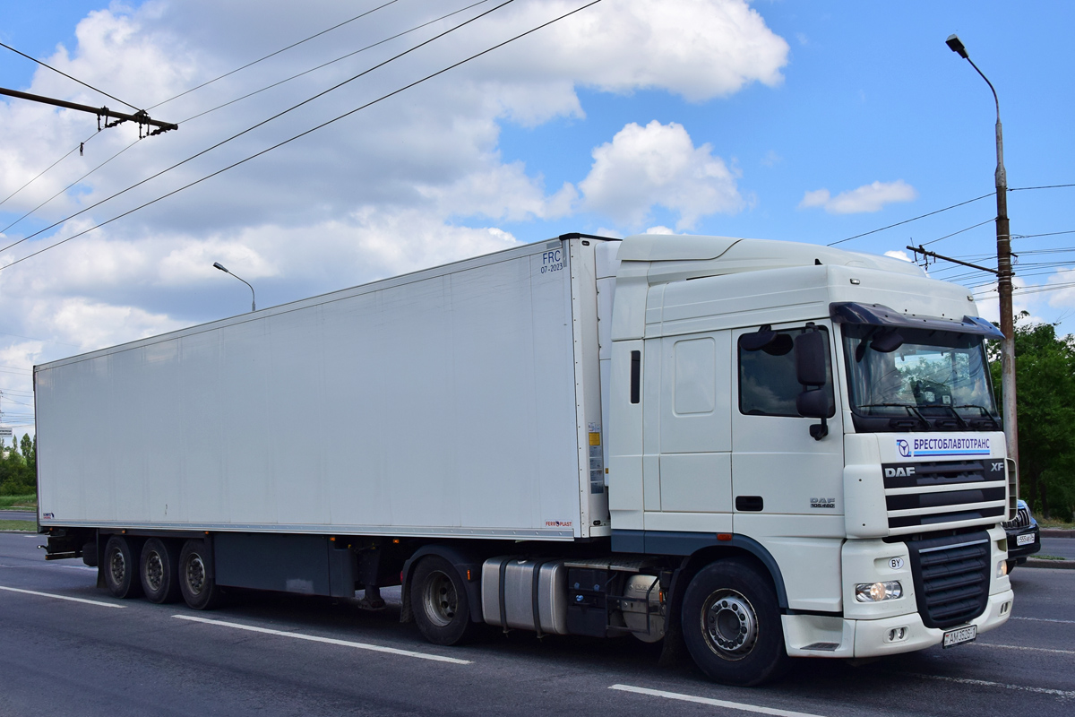 Брестская область, № АМ 3526-1 — DAF XF105 FT