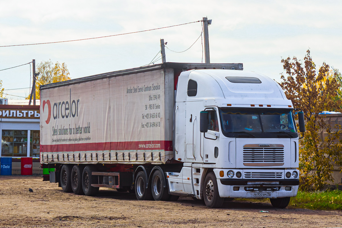 Свердловская область, № Х 950 ВМ 96 — Freightliner Argosy