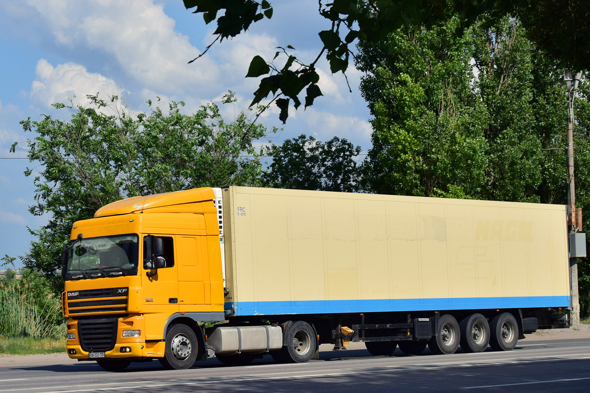 Грузия, № UN-500-TR — DAF XF105 FT