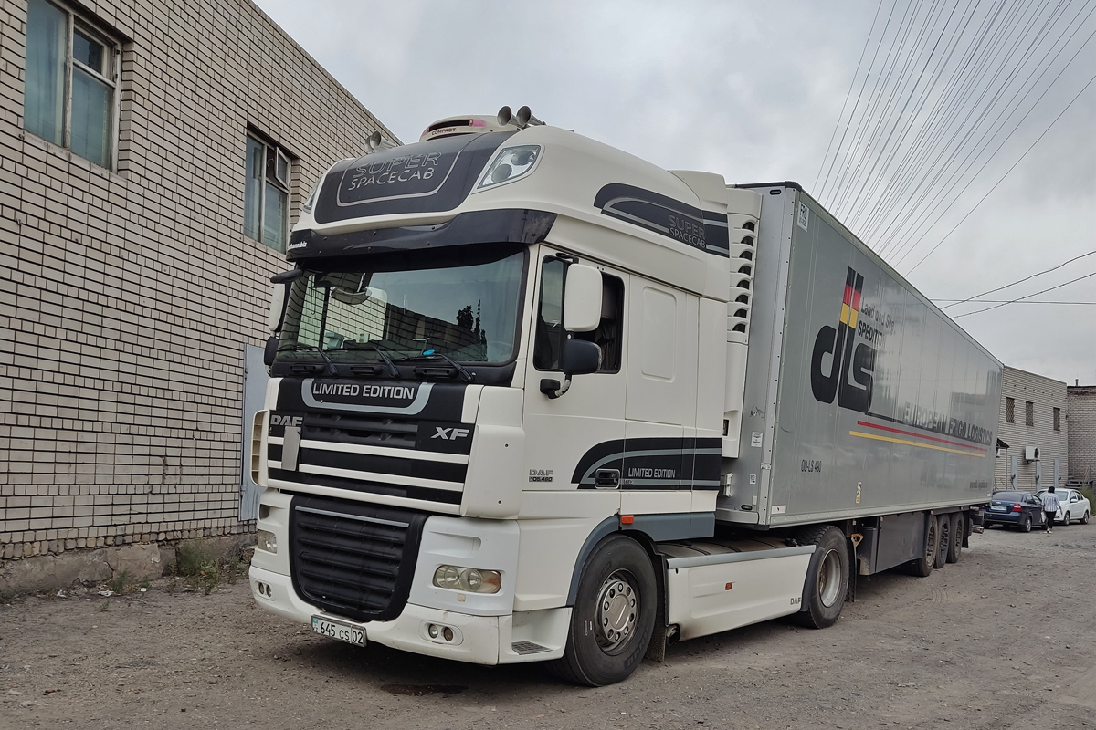 Алматы, № 645 CS 02 — DAF XF105 FT