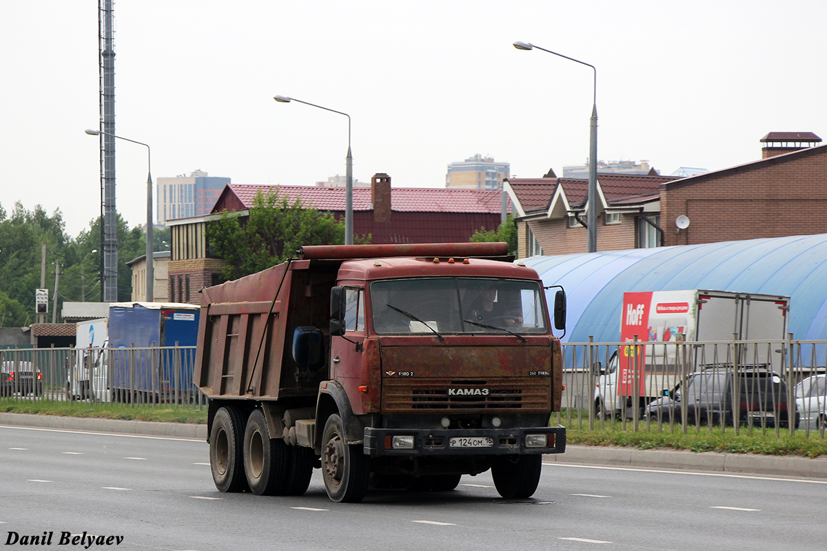 Татарстан, № Р 024 ОМ 16 — КамАЗ-65115 (общая модель)