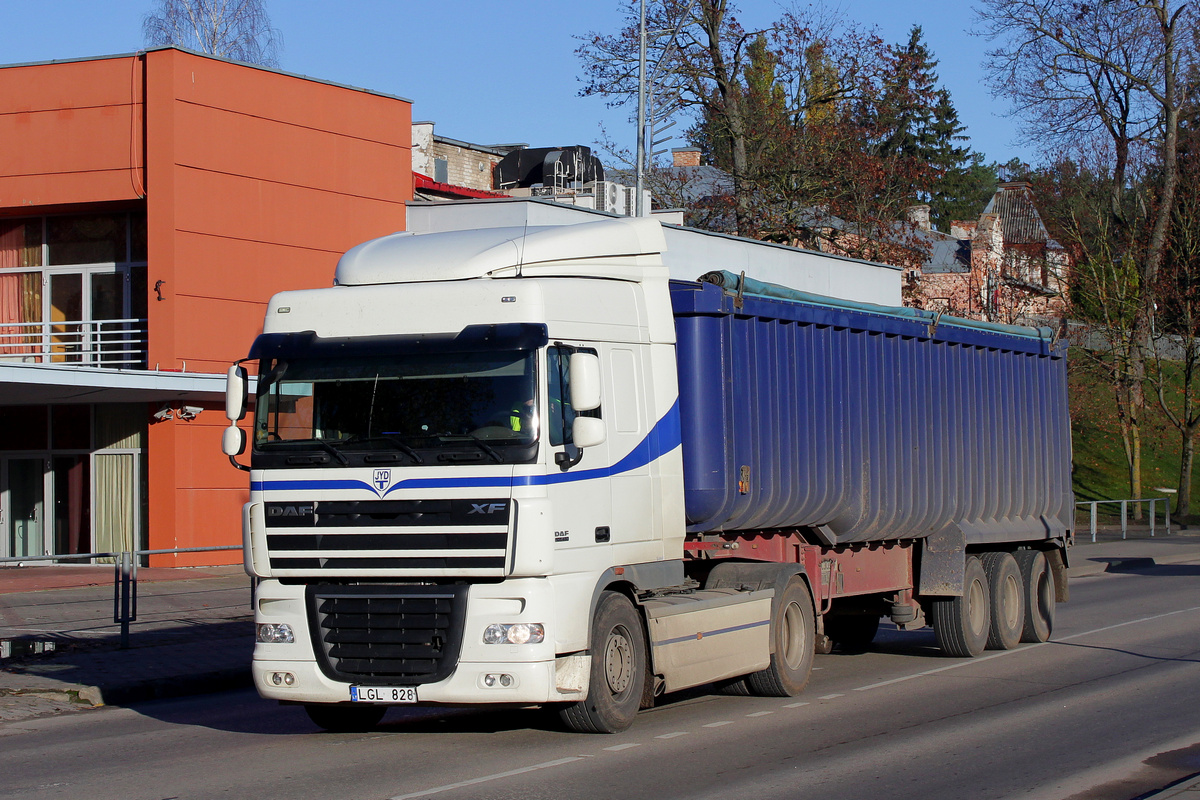 Литва, № LGL 828 — DAF XF105 FT