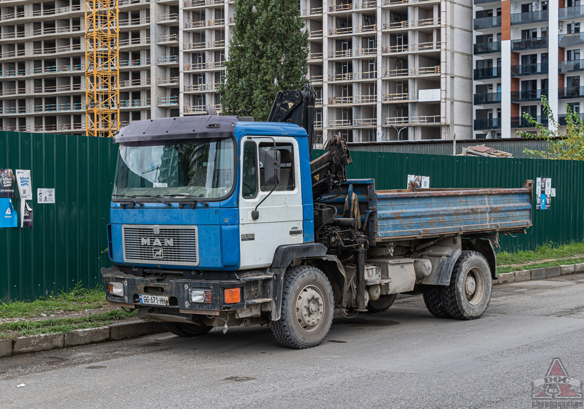 Грузия, № GG-671-HH — MAN L2000 (общая модель)