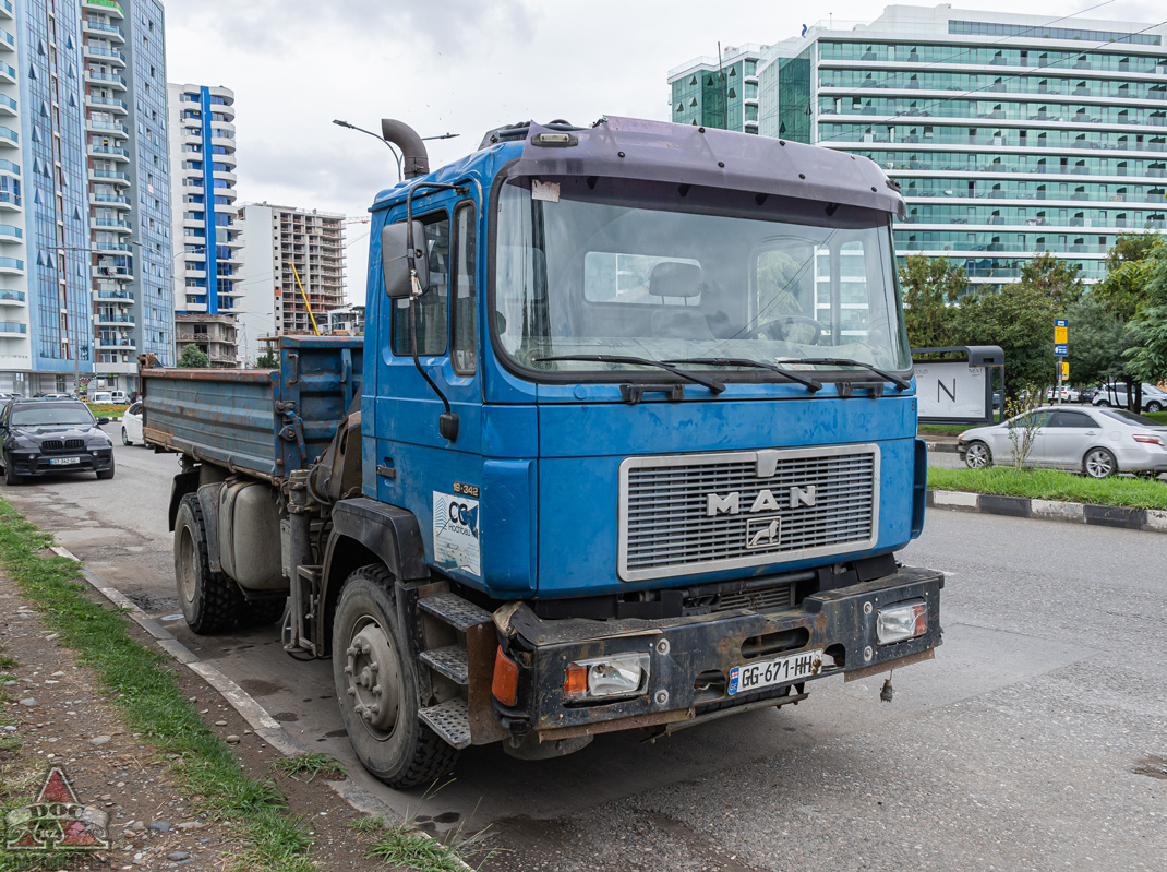 Грузия, № GG-671-HH — MAN L2000 (общая модель)