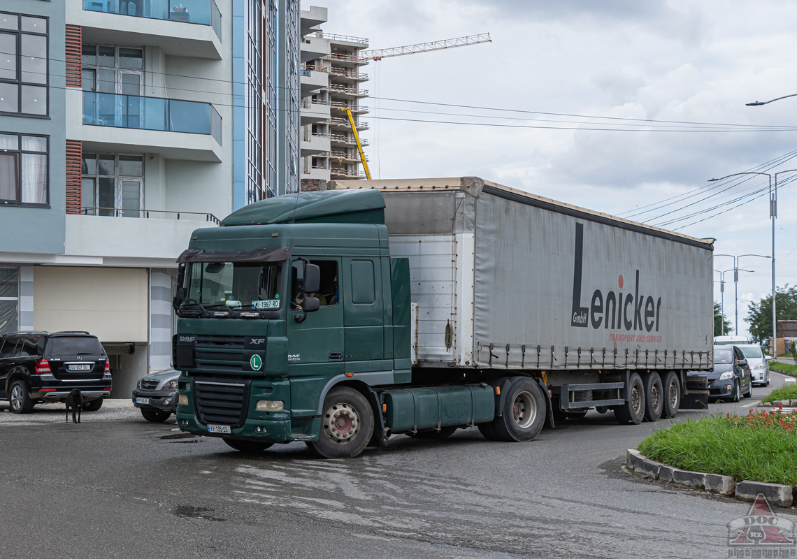 Грузия, № YY-135-SS — DAF XF105 FT