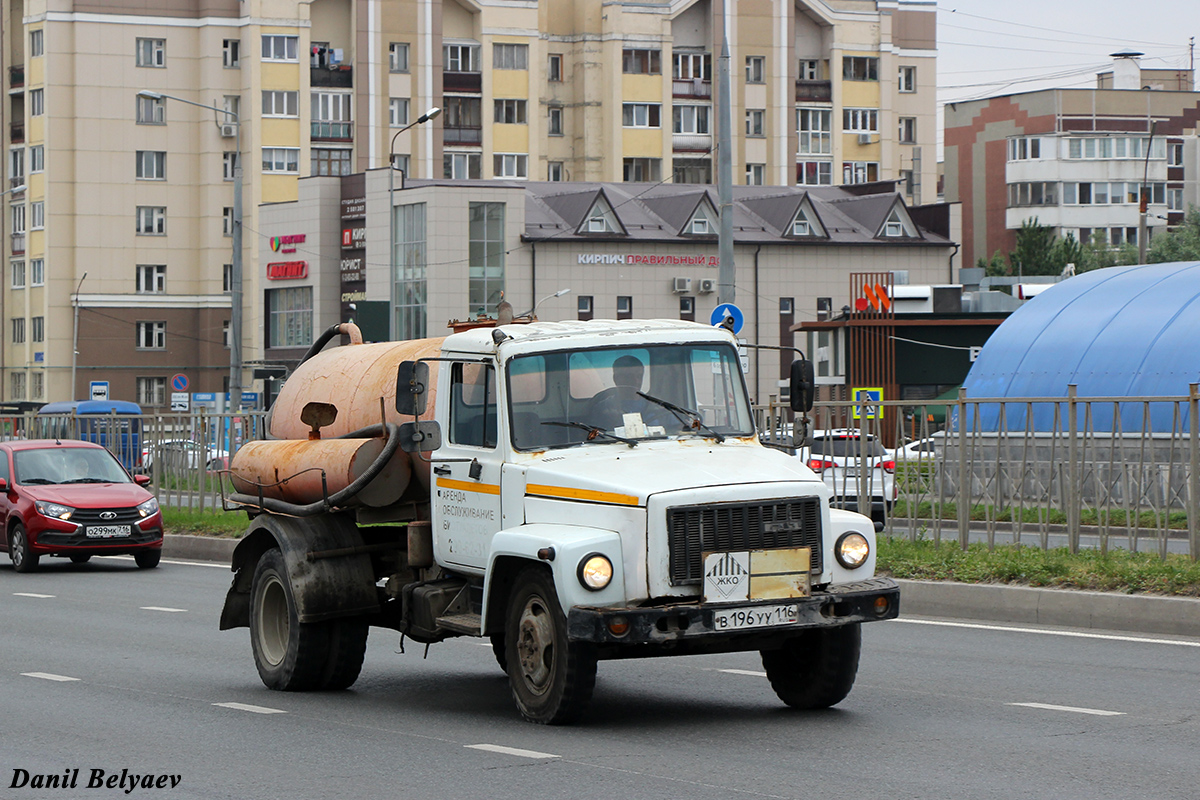 Татарстан, № В 196 УУ 116 — ГАЗ-3309