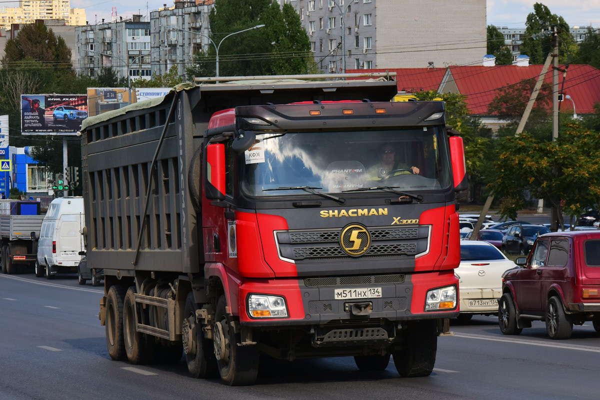 Волгоградская область, № М 511 НХ 134 — Shaanxi Shacman X3000 SX3318