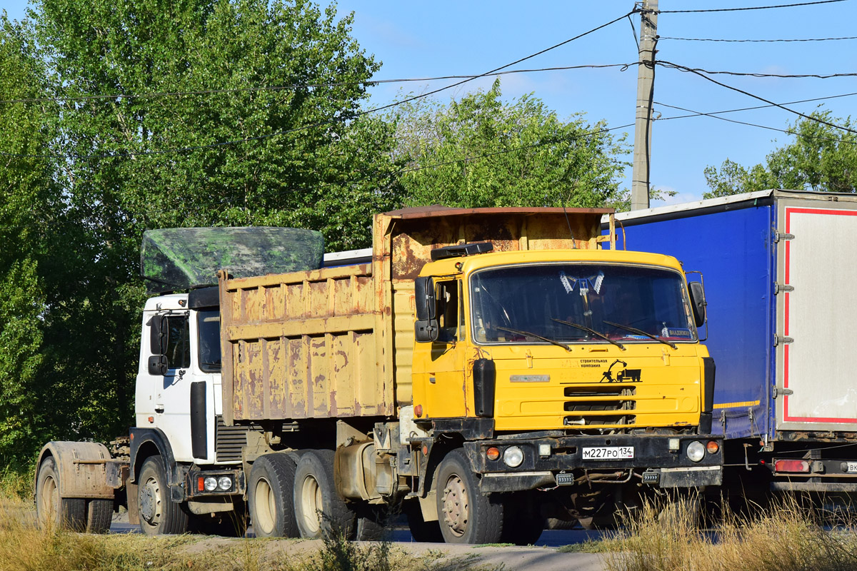 Волгоградская область, № М 227 РО 134 — Tatra 815-2 S3