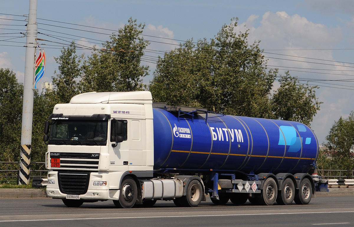 Орловская область, № А 678 ЕК 57 — DAF XF105 FT