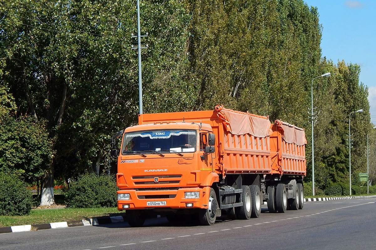 Саратовская область, № Е 050 НВ 164 — КамАЗ-65115 (общая модель)