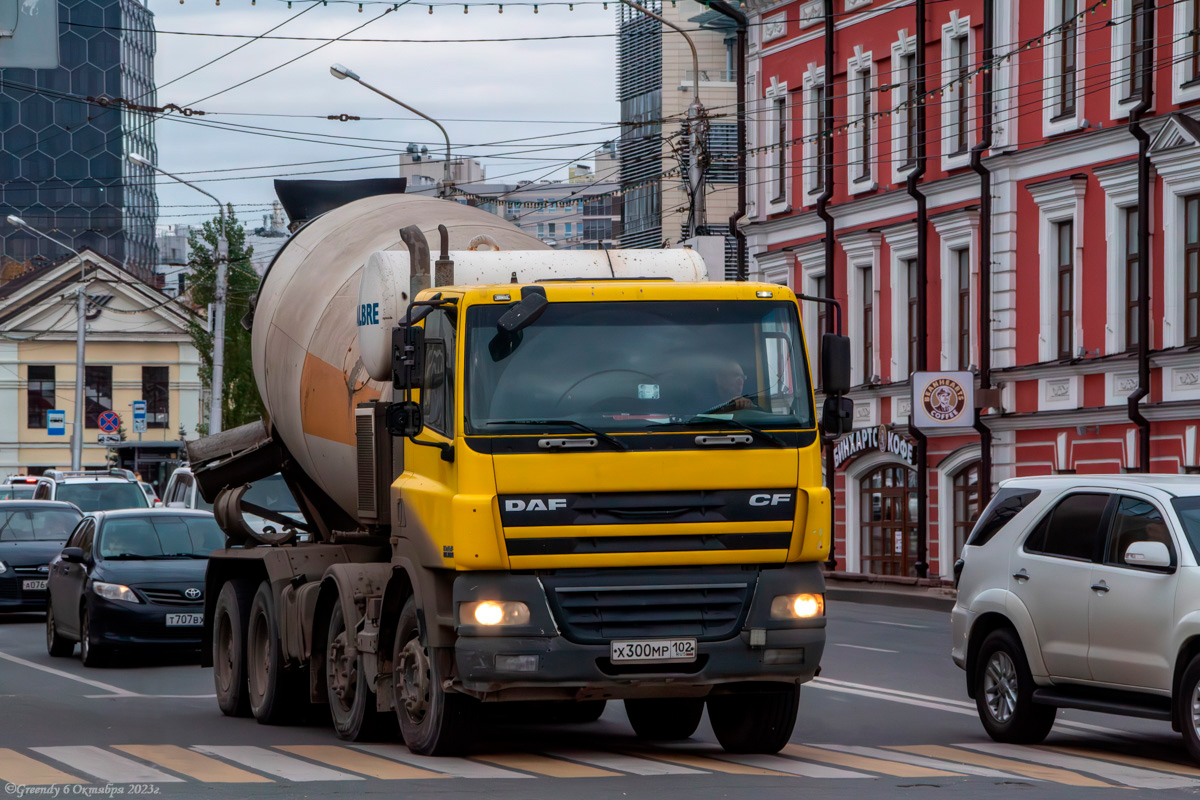 Башкортостан, № Х 300 МР 102 — DAF CF85 FAD