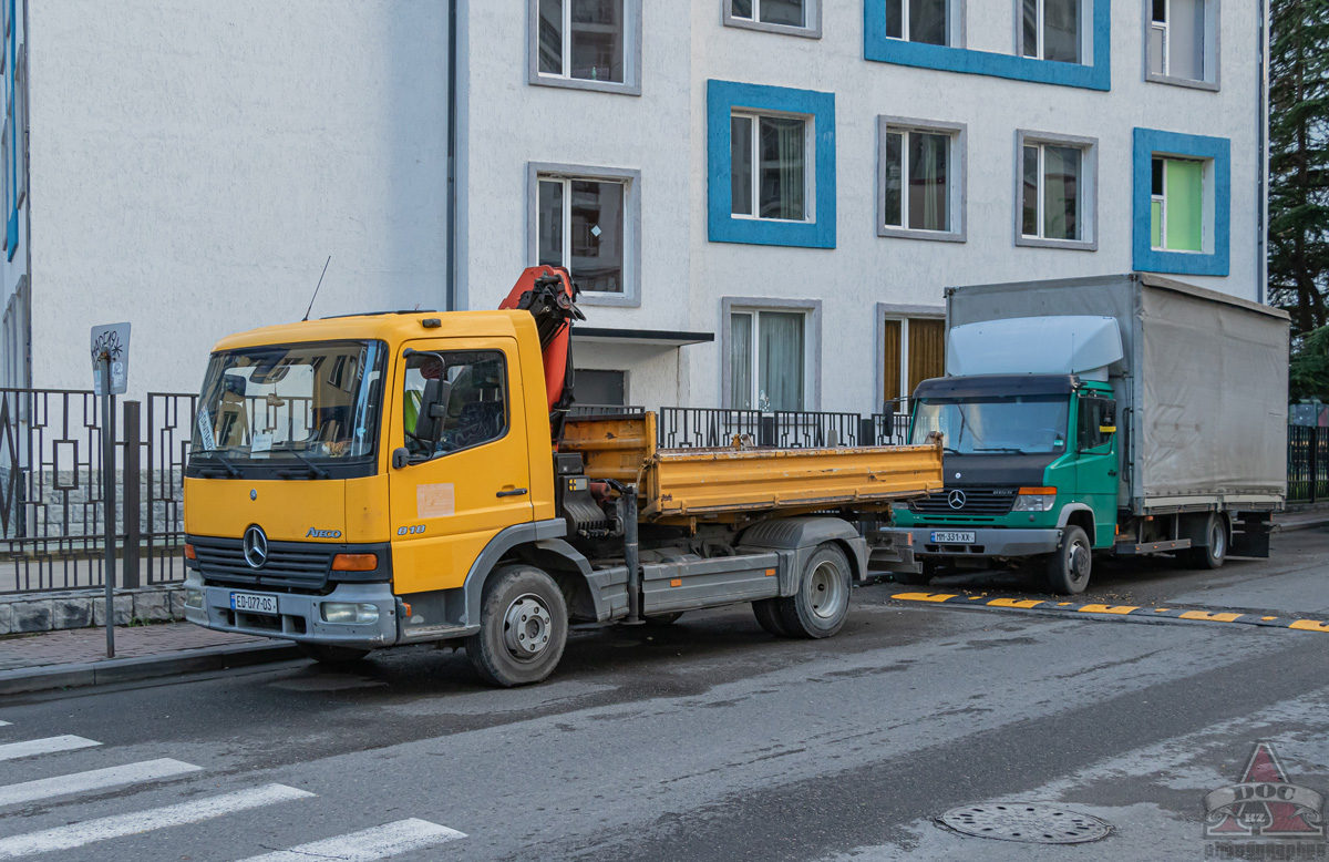 Грузия, № ED-077-OS — Mercedes-Benz Atego 818