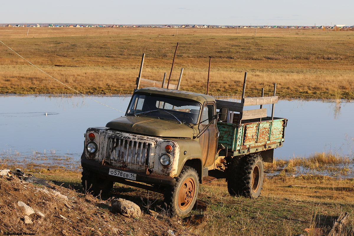 Саха (Якутия), № О 578 ЕВ 14 — ГАЗ-52-04