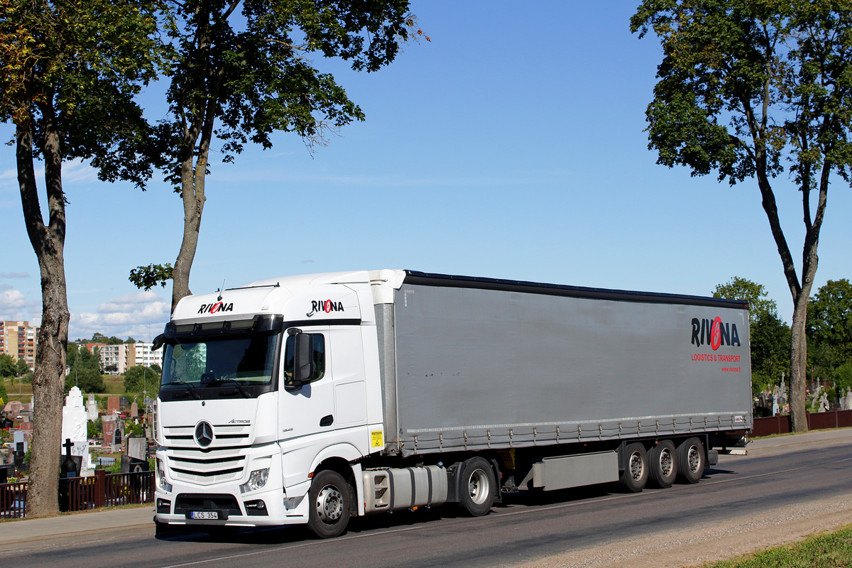 Литва, № LCS 354 — Mercedes-Benz Actros ('2011) 1845