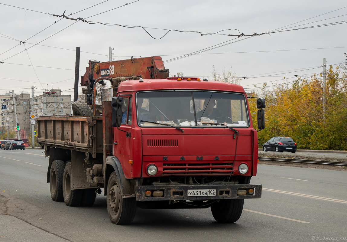 Башкортостан, № У 631 ХВ 102 — КамАЗ-53212