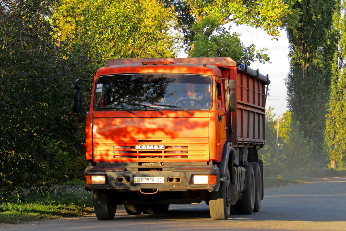 Полтавская область, № ВІ 1914 ВС — КамАЗ-53215-15 [53215R]