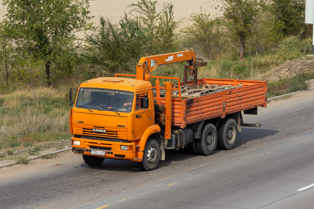 Алматинская область, № 736 CYB 05 — КамАЗ-6520 [652000]