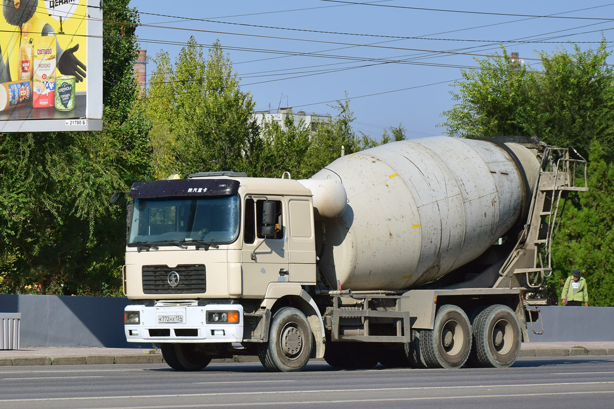 Волгоградская область, № К 772 НХ 134 — Shaanxi Shacman F2000 SX525x