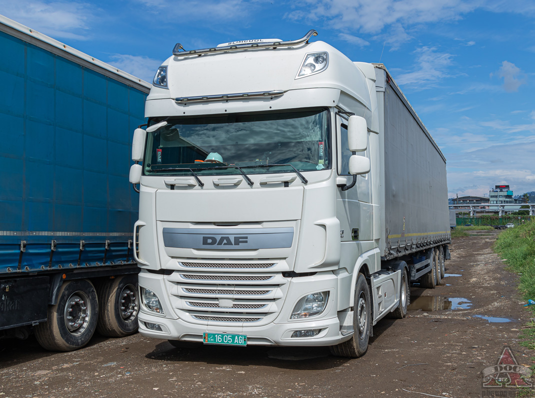 Туркменистан, № 1605 AGI — DAF XF Euro6 FT