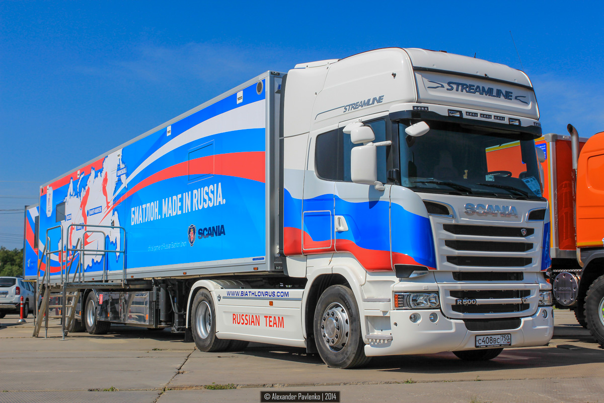 Московская область, № С 408 ВС 750 — Scania ('2013) R500