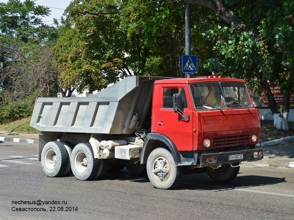 Севастополь, № СН 9087 АС — КамАЗ-5410