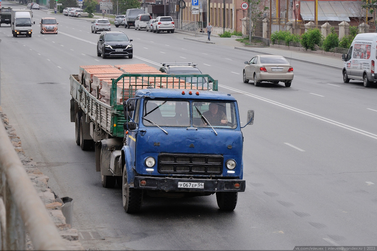 Новосибирская область, № У 067 ЕР 54 — МАЗ-500 (общая модель)