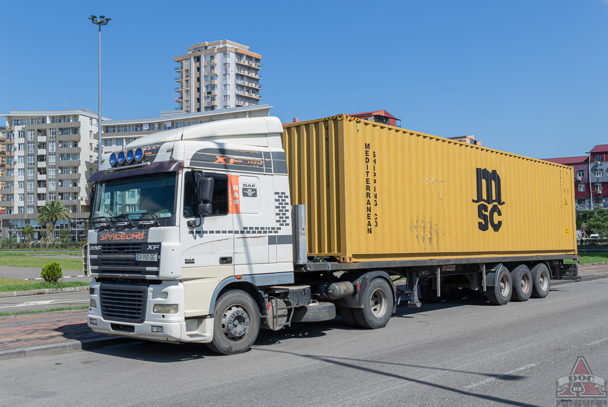 Грузия, № GX-980-GG — DAF XF95 FT