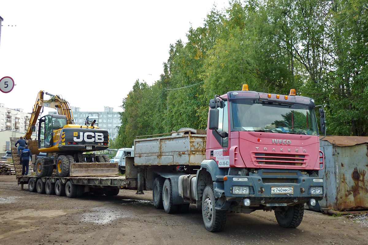 Архангельская область, № К 740 ММ 29 — IVECO-AMT Trakker ('2004)