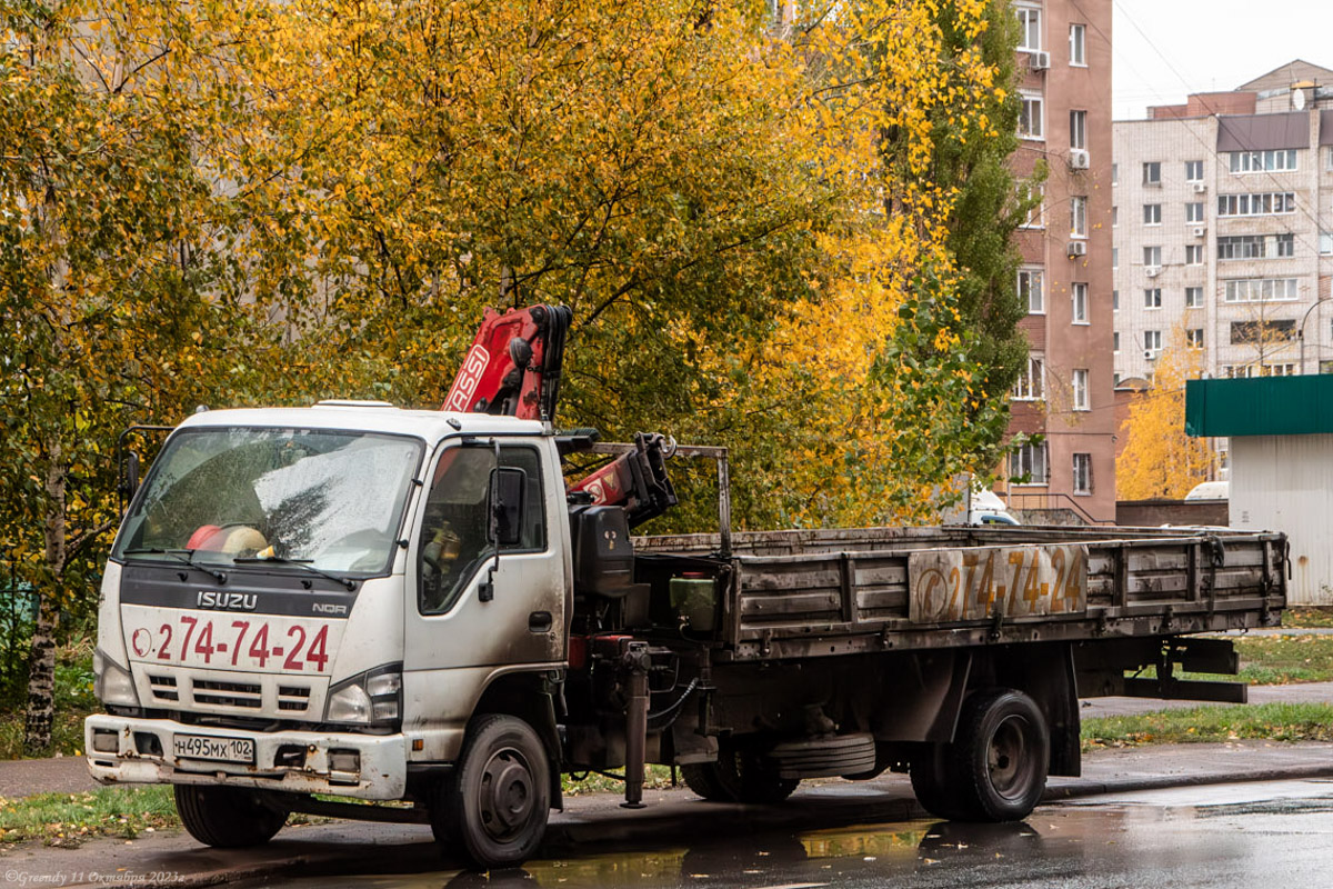 Башкортостан, № Н 495 МХ 102 — Isuzu NQR75 [Z7X]