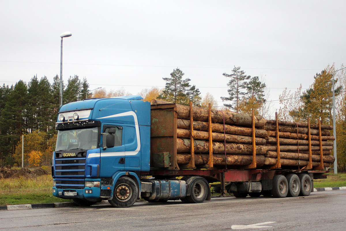 Рязанская область, № В 985 СУ 62 — Scania ('1996) R124G