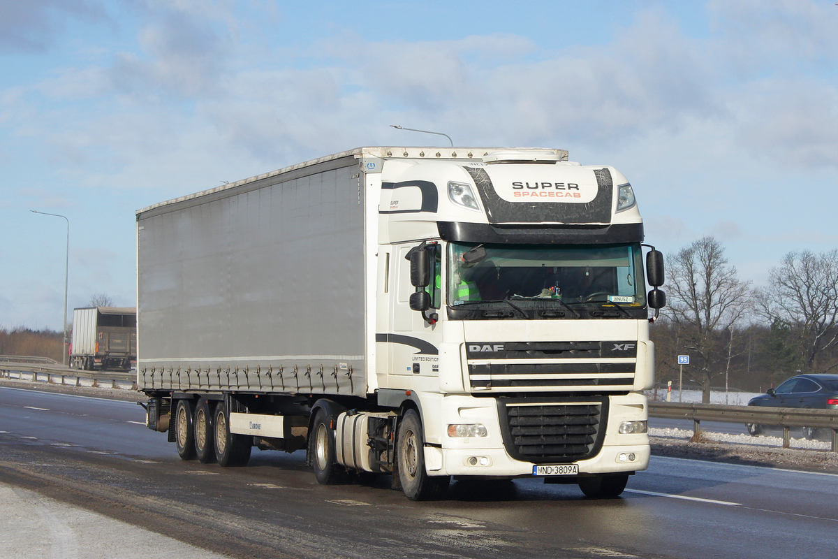 Польша, № WND 3809A — DAF XF105 FT