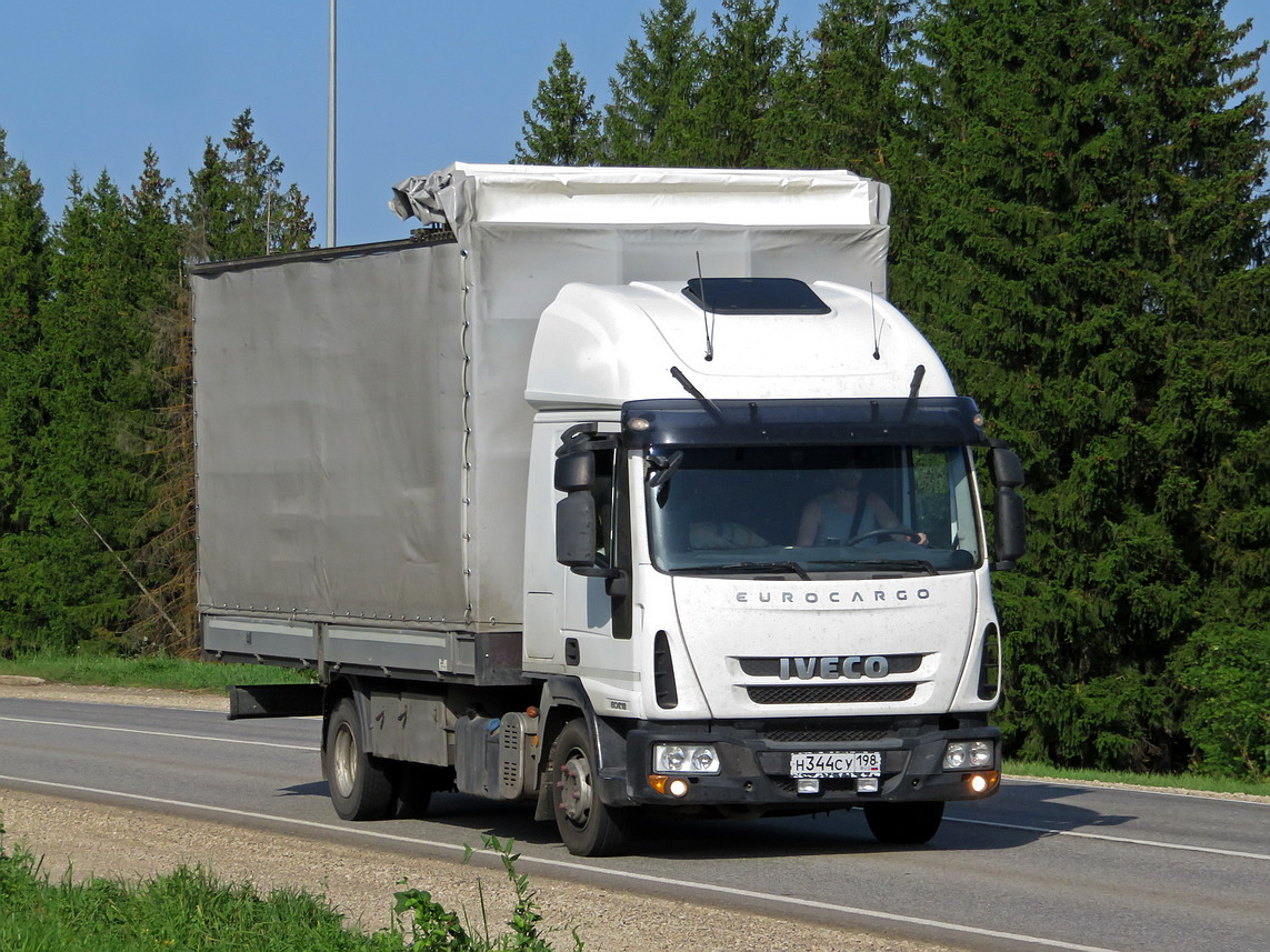 Санкт-Петербург, № Н 344 СУ 198 — IVECO EuroCargo ('2008)